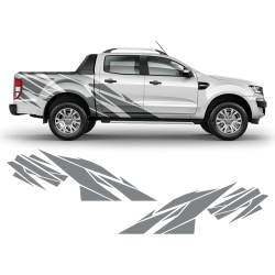 Warlord side graphic for Ford Ranger