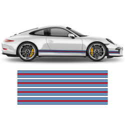 THIN Martini Racing stripes set for Porsche Carrera 1999 - 2021