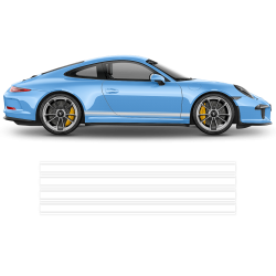 Asymmetrical Racing Stripes set for Carrera