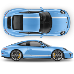 Asymmetrical Racing Stripes set for Carrera