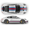 Martini Racing stripes for Carrera ( 1999 - 2021 )