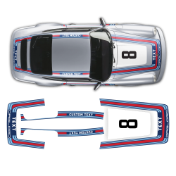 Classic Martini style Graphic Set for Carrera 911 (930) 1975 - 1989