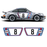 Classic Martini style Graphic Set for Carrera 911 (930) 1975 - 1989