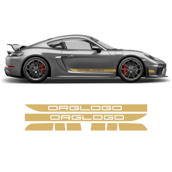 Racing Decals set in one color for Cayman / Boxster 2005 - 2020