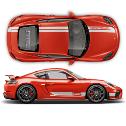 Sport Cup Edition Racing Stripes Set for Cayman / Boxster 2005 - 2020