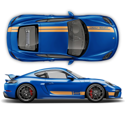 Sport Cup Edition Racing Stripes Set for Cayman / Boxster 2005 - 2020