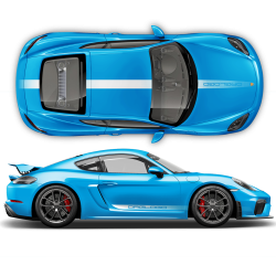 FADED Racing Decals set for Cayman / Boxster 2005 - 2019