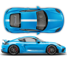 FADED Racing Decals set for Cayman / Boxster 2005 - 2019