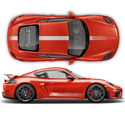 FADED Racing Decals set for Cayman / Boxster 2005 - 2019