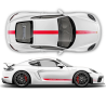 FADED Racing Decals set for Cayman / Boxster 2005 - 2019