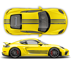 Edition 1 Design Racing stripes set Cayman / Boxster 2005 - 2020