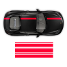 Asymmetrical Racing Stripes set for Cayman / Boxster 2005 - 2018