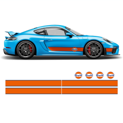 GULF Le Mans RACING STRIPES set for Cayman / Boxster