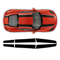 Contoured R Stripes Over The Top Cayman / Boxster 2005 - 2020