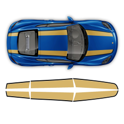 Contoured R Stripes Over The Top Cayman / Boxster 2005 - 2020