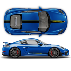 Racing Decals set in two colors for Cayman / Boxster 2005 - 2020