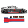 Martini Style Racing stripes set for Cayman / Boxster