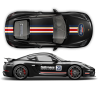 Rothmans Racing Stripes set Cayman / Boxster