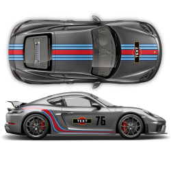 Curved Martini Decals set for Cayman